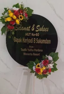 Papan Akrilik Ucapan Ulang Tahun Pacitan